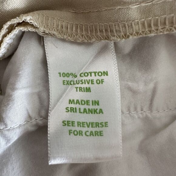 Lilly Pulitzer Khaki Chino Capri Pants Size 2 - Picture 9 of 9